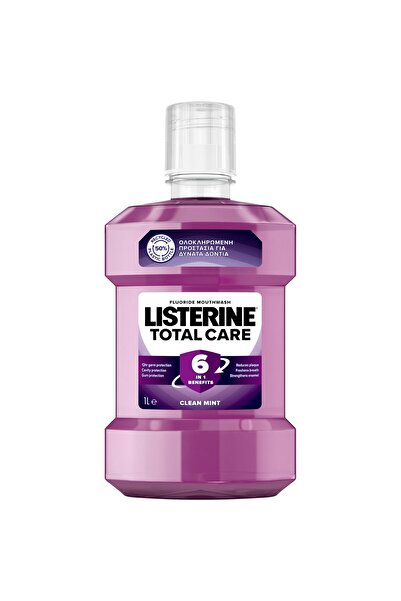 Johnson & Johnson Listerine Total Care Clean Mint Mouthwash, 1000 ml