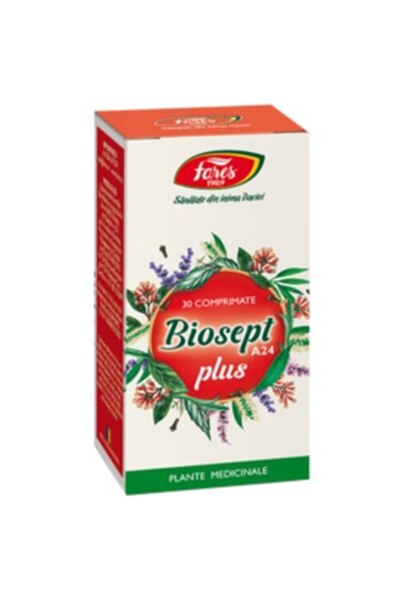 Fares Supliment alimentar Biosept Plus, 30 capsule