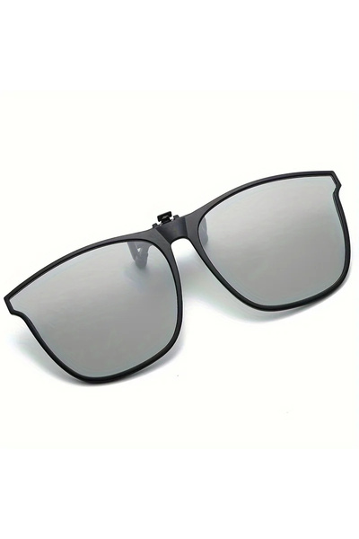 Choice نظارات شمسية عصرية مستقطبة مضادة للتوهج متغيرة اللون مزودة بمشبك للسائ...