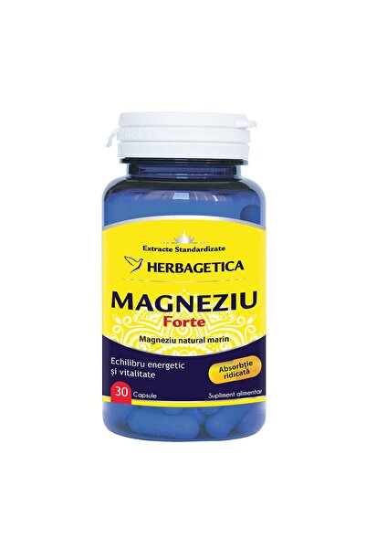 herbagetica Supliment alimentar Magnesium Forte, 30 capsule