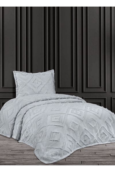 d'niss home touch of nature in your home İskandinav Jasmin 2 Piece Single Bedspread