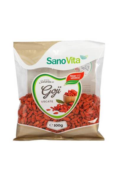 Sano Vita Goji Berries Dried Fruit 100g SANO VITA