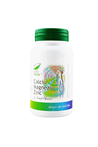 MEDICA Calciu, Magneziu și Zinc 60 capsule,