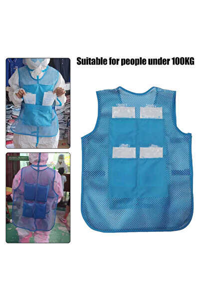 Choice One Size as show Summer Ice Pack Cooling Vest Ice Cube Ice Pack Vest Vest With 8 Ice Packs Heatstrok