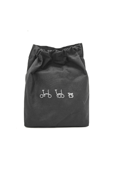 Choice حقيبة أنبوب أمامي للدراجة باللون الأسود لمقود برومبتون، حقيبة محمولة ك...