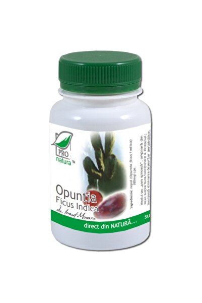 MEDICA Supliment alimentar Opuntia Ficus Indica, Pro Natura, 200 capsule