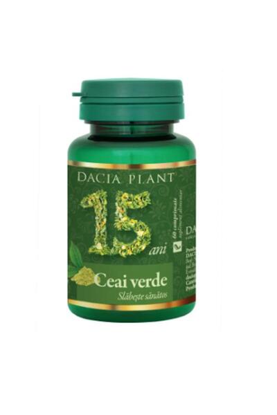 Dacia Plant Ceai verde 60 comprimate Dacia Plant