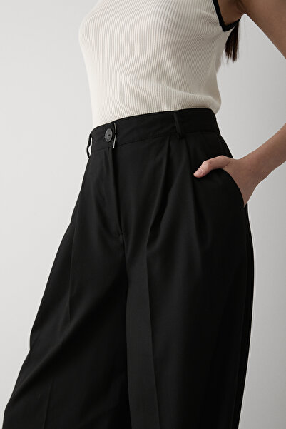 My Blog Black Business Double Pleated Trousers - 3602