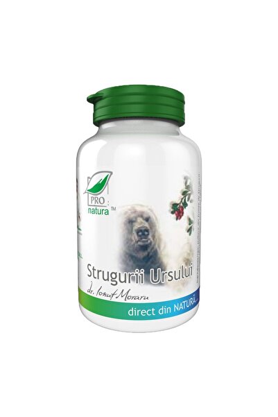 MEDICA Supliment alimentar cu bărbie-ursă, Pro Natura, 60 capsule