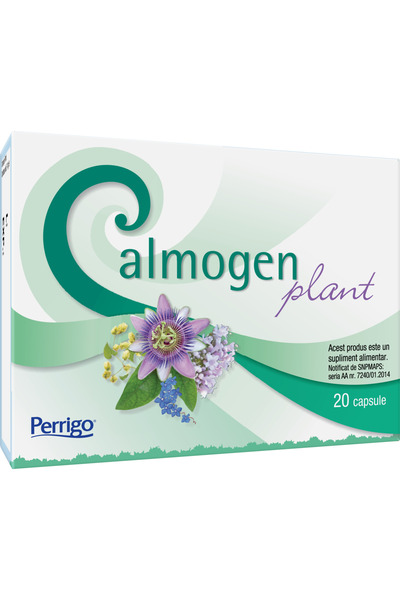 Hipokrat Supliment alimentar Calmogen Plant 20 capsule