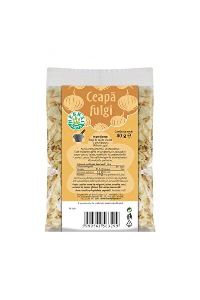 Herbavit Fulgi de ceapă 40 de grame