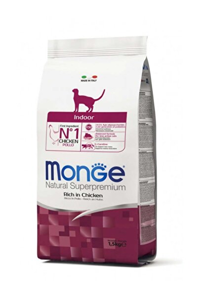 Monge Superpremium Indoor Cat - Pui - 1.5kg