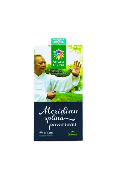Santo Raphael Meridian Splina Pancreas Extract, 100 ml, Steaua Divina