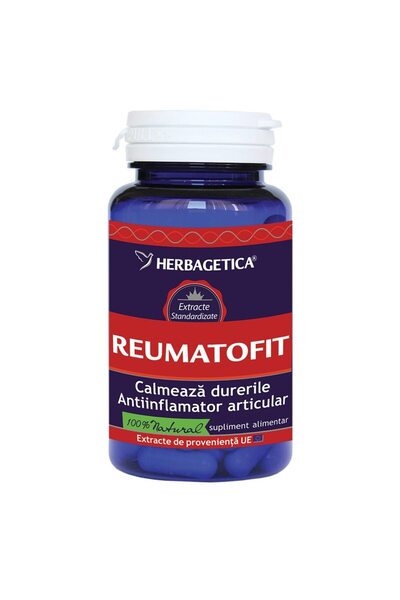 herbagetica Reumatofit Supliment alimentar, 60 capsule