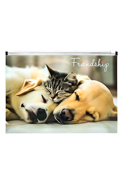 Panta Plast Mapă personalizată cu fermoar A4 PP Panta Plast