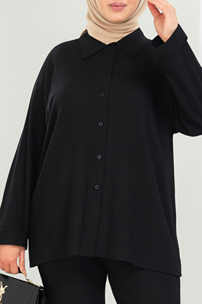 Mivoon Σετ πουκάμισο από ύφασμα με κουμπιά και γιακά, κατάλληλο για το μαντίλι, 2XL 6XL