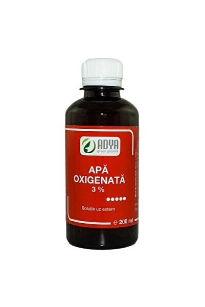 ADYA GREEN PHARMA Peroxid de hidrogen 3%, Adya Green Pharma, 200ml