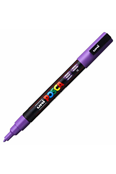 POSCA Carioci POSCA, Marker varf 0.9 - 1.3 mm, PC-3M, UNI, diverse culori