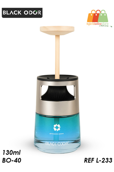 Black Odor معطر جو للسيارة BO-40 REF L-233 130 مل - عطر يدوم طويلاً بزيت عطري