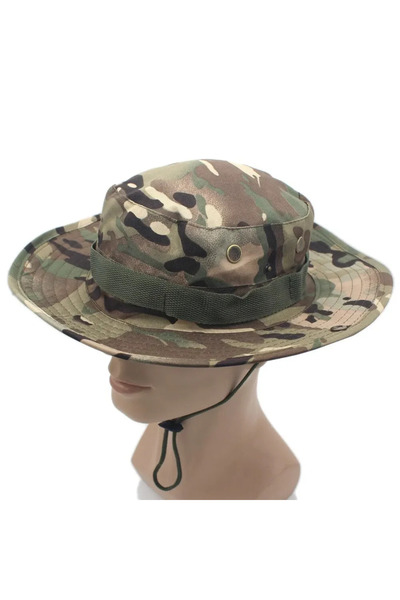 Choice Grass green Outdoor Fisherman Hat Expansion Breathable Camping Sunscre...