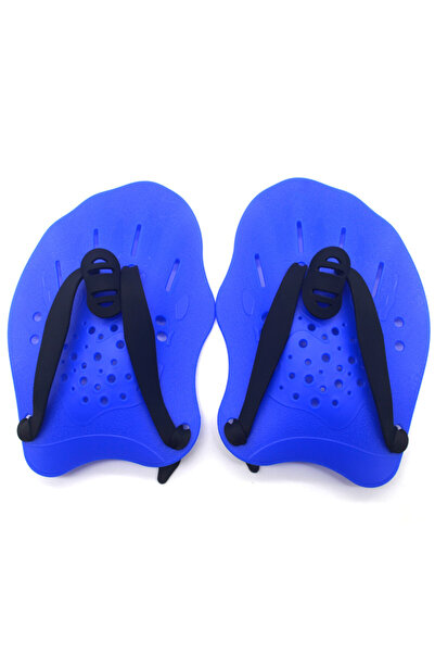 Choice blue Swimming Paddles Training Adjustable Hand Webbed Gloves Pad Fins Flippers For Men Women Kids