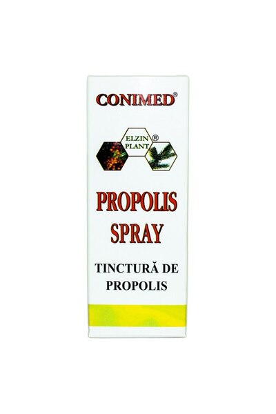 Elzin Plant Tinctură de propolis spray, plantă Elzin, 30 ml