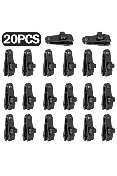 Choice 20PCS-Tent Clip 5or40 Pcs Tent Clip, Canopy Awning Clip, Tarpaulin Rop...