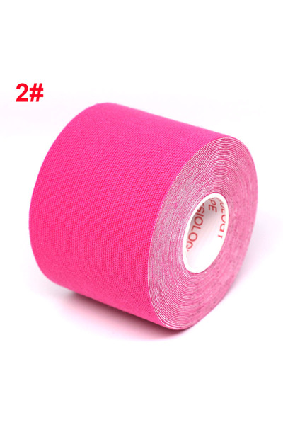 Choice 5cmX5m Pink Waterproof Kinesiology Tape Muscle Bandage Sports Cotton Elastic Adhesive Strain Injury
