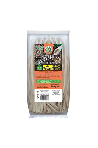 Herbavit Tăiței lați din hrișcă, vegani, fără gluten, 200 grame, Herbal Sana