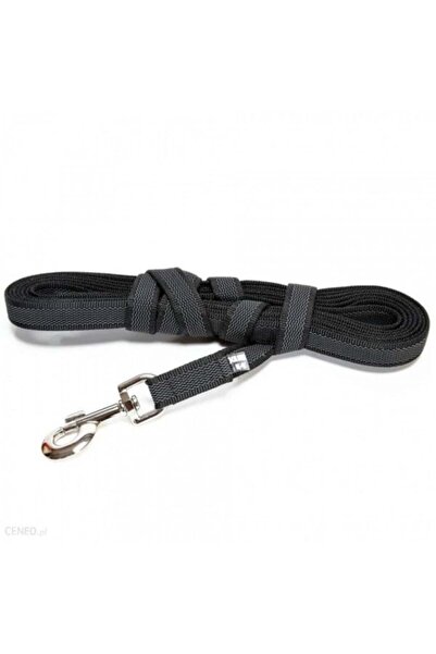 Julius K9 Lesa JK9 Color & Gray, antiderapanta, cu maner - 20mmx3m - Negru