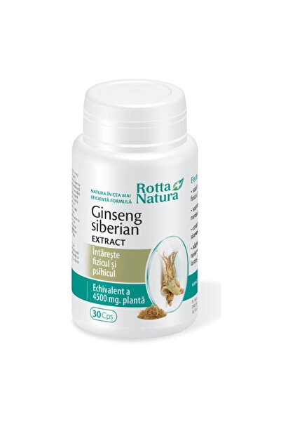 Rotta Natura Ginseng siberian, Rotta Natura, 30 capsule