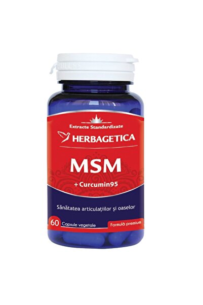 herbagetica Supliment alimentar MSM, 60 capsule
