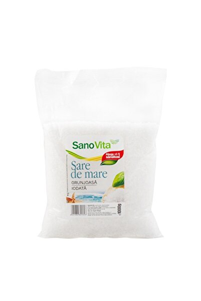 Sano Vita Sare de mare iodată grosieră Sano Vita în pungă de 1 kg