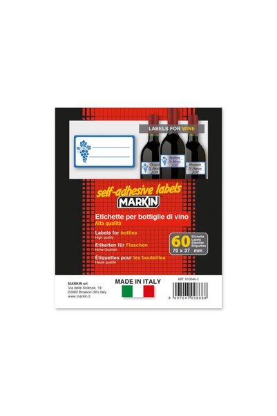 Markin Etichete sticle vin 70 x 37 mm