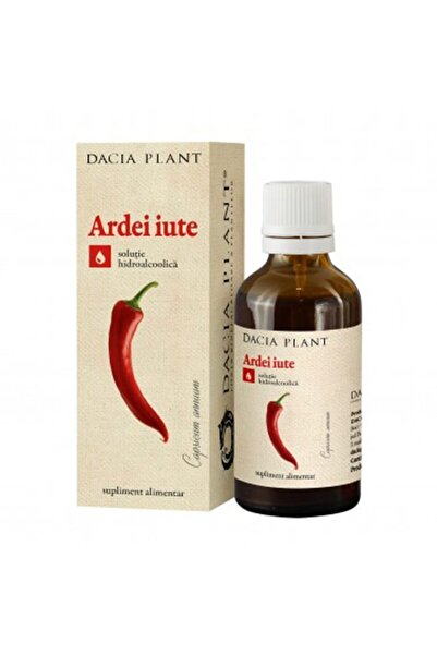 Dacia Plant Tinctură de ardei iute 50 ml