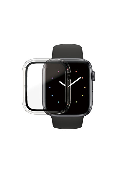 Panzer Glass ساعة Apple Watch Series SE/4/5/6 مقاس 44 مم كاملة الجسم - شفافة