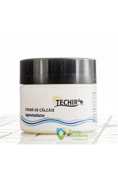 Techir Cremă regeneratoare pentru călcâie 50g