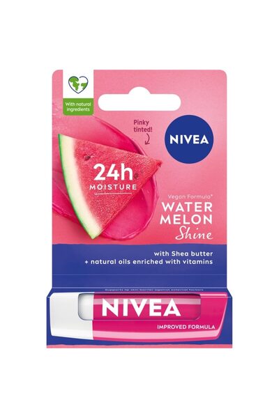 NIVEA Lip Balm, Nivea, Watermelon, 4.8g