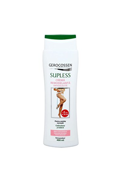 GEROCOSSEN Supless Anti-Cellulite Reshaping Cream with Cafeisilane and Ivy, 400 ml