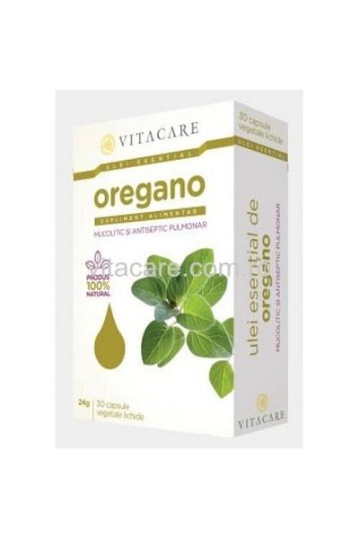VitaCare Oregano Essential Oil, Vitacare, 30 Capsules