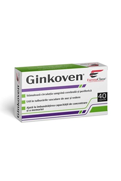FarmaClass Ginkoven Farma Clasa 40 Capsule 100 g
