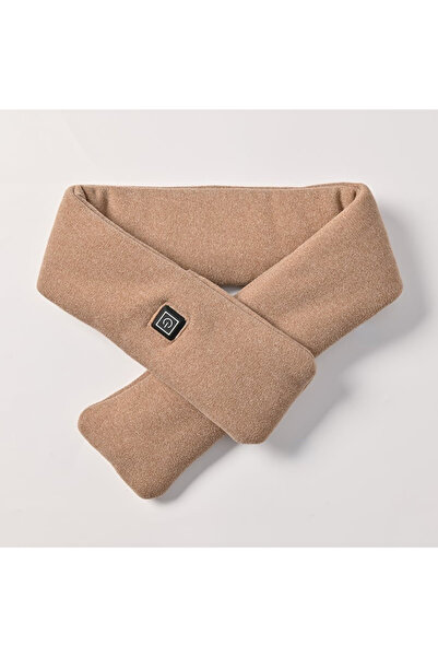 Choice Brown USB Women Men Heating Scarf Temperature Scarf 3 Gears Wrap Fleece Washable Electric Neck Warme