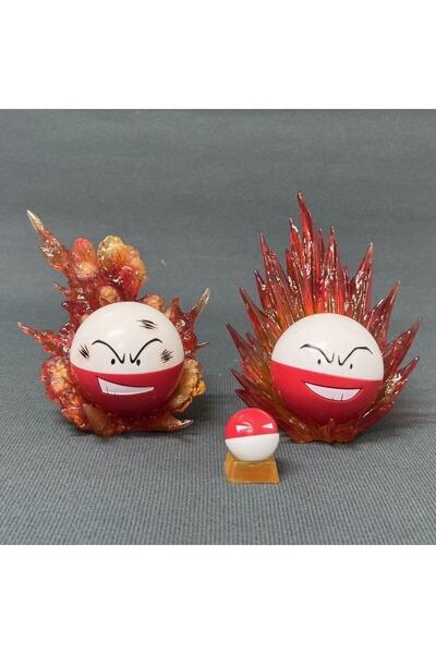 Choice3 مجموعة مختارة من 3 قطع - بدون صندوق - شخصيات أنمي بوكيمون: إلكترود وف...