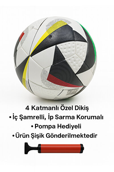 Bayırtech Futbol Dünya Kupası 2026 Tasarım Futbol Topu 4 Astarlı No:5 480 Gram