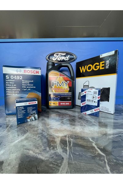 OEM FORD FOCUS 3.5 YAĞ BAKIM SETİ 1.5 DİZEL OTOMATİK 2014-2018 HAVA+YAĞ+POLEN...