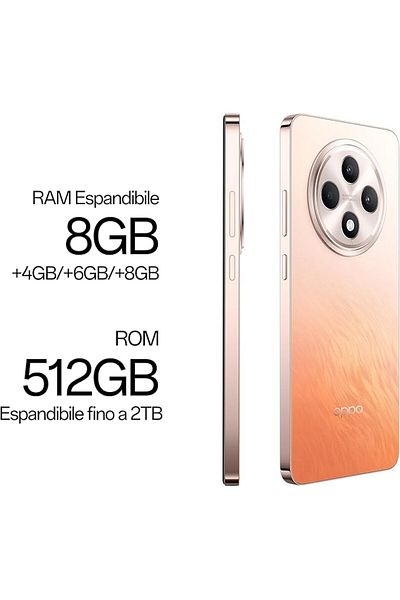 OPPO OPPO Reno12 FS 4G Dual SIM 8GB RAM 512GB ROM Amber Orange - International Version