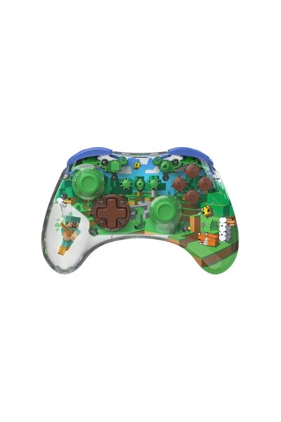 Pdp Controler Wireless Realmz Minecraft Forest Biome pentru NSW