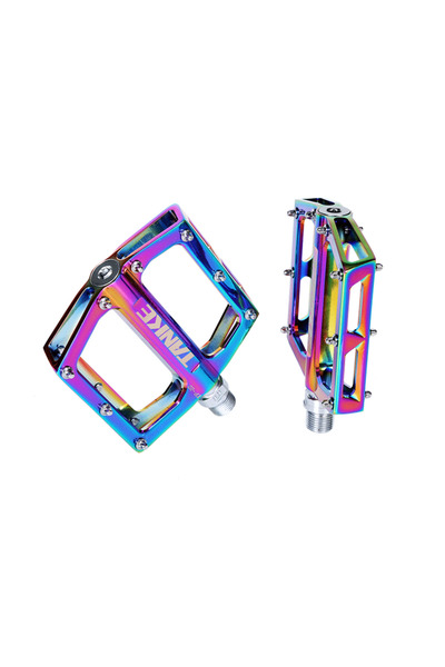 Choice دواسات دراجة ملونة - زوج من دواسات TANKE TP-20 خفيفة الوزن من سبائك ال...