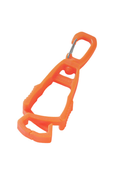 Choice مشبك قفازات برتقالي خارجي متعدد الأغراض، مشبك حامل قفازات العمل المضاد...