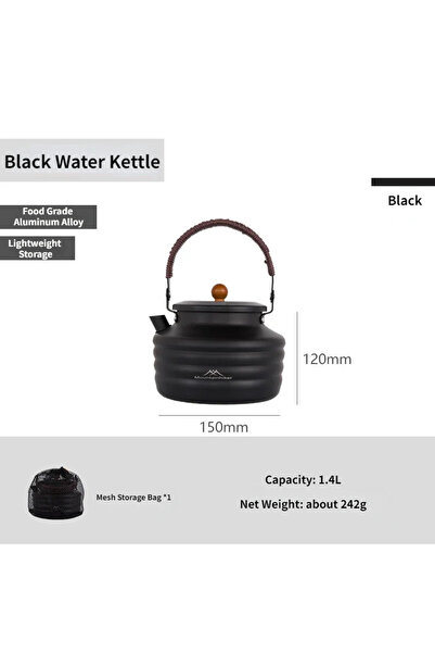 Choice غلاية ماء سعة 1.4 لتر من MOUNTAINHIKER غلاية ماء للتخييم سعة 1.4 لتر م...